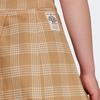 adidas Originals Women's Collegiate Pleated Skirt Beige Brown Plaid Women IA8352