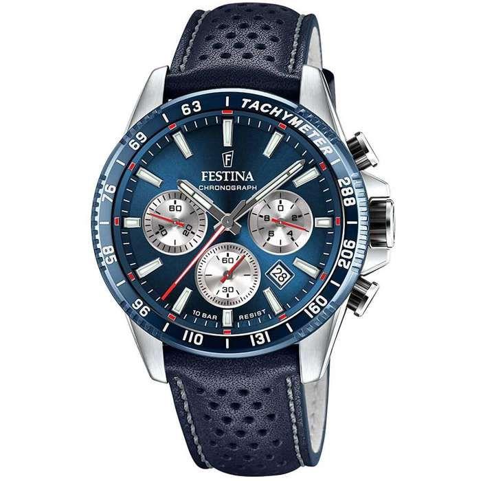 Montre - Festina - F20561/2 - Cadran Bleu - 45mm - Étanchéité 10ATM