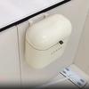 9L/12L Capacity Hanging Trash Can Wall Mounted Waste Bin Space-Saving Wastebasket  Dormitory