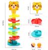 Baby Toys Over 6 Months Old Puzzle Early Education Shooting Track Ball Spinning And Playing