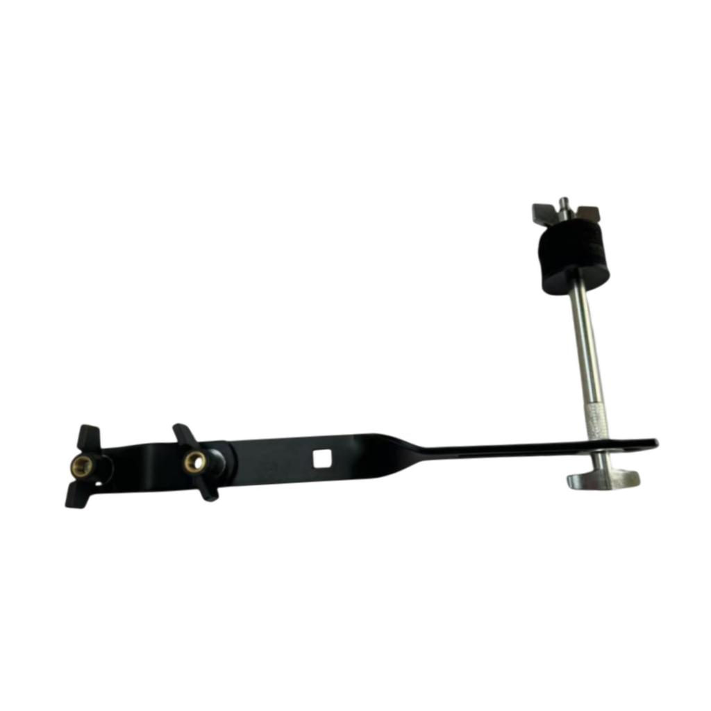 Kuhglocken-Klammer, Trommel-Klammer Trommel-Kuhglocken-Klammer, Trommelzubehör, Perkussionshalterung, Kuhglockenhalter für Tambourin-Schlagzeuger Schwarz