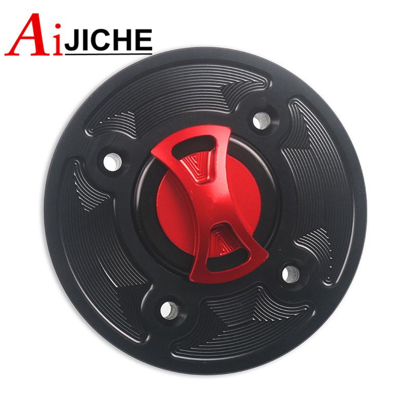 For KAWASAKI NINJA 650 NINJA 400 Z400 Z650 Z900 ZX-6R Versys-X300 Motorcycle CNC Fuel Tank Cap Gas Oil Tank Cover Petrol