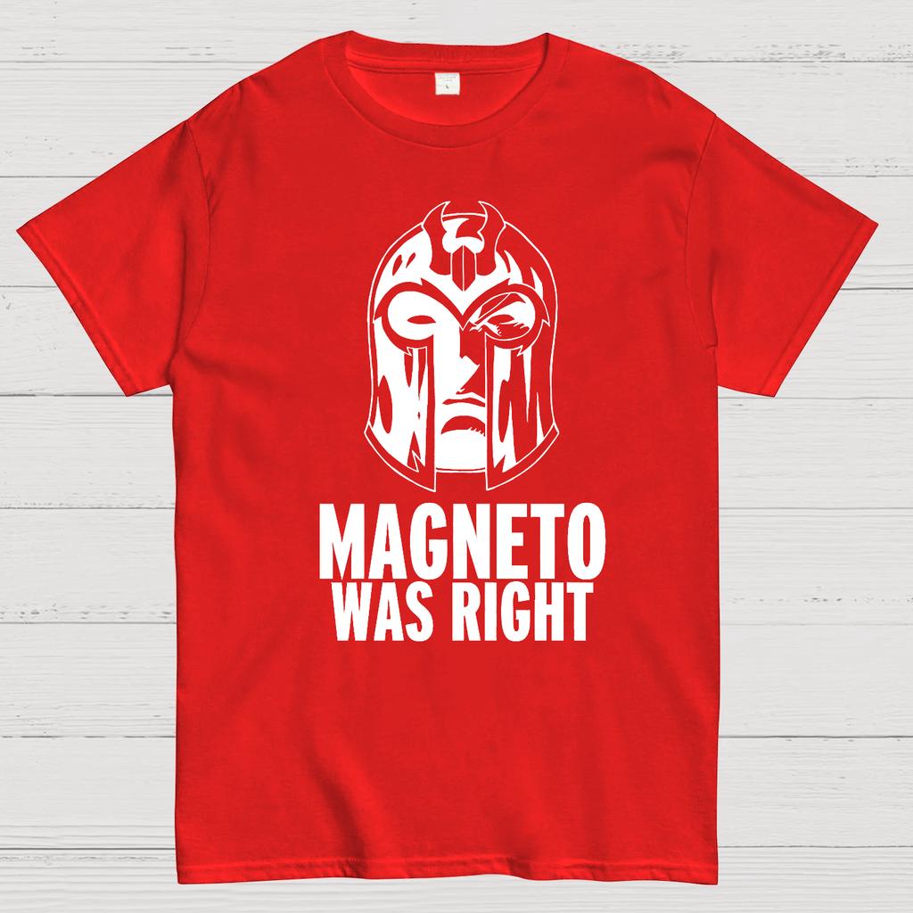 Magneto Was Right Cotton Summer Casual Cool Loose T-Shirt