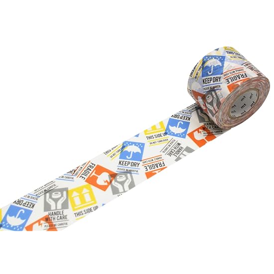 Kamoi Kakoshi Masking Tape for Packaging mt for PACK Care Mark 45mm×15m 85g B01G4MXGPI