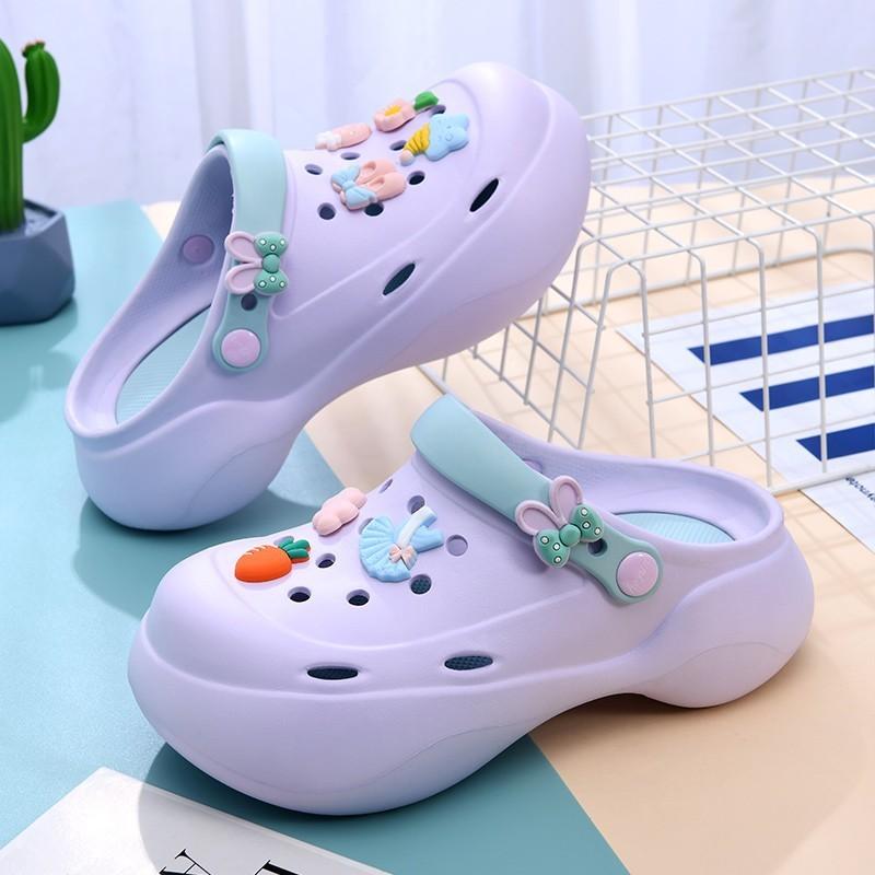 

Летние Эва Клоги Для Девочек С Милым Мультяшным Дизайном И Нескользящей Подошвой Мягкие StyleD,33/34