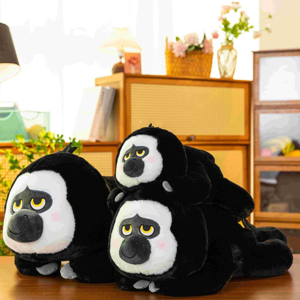 Faced Saki White Plush Dolls With Embroidery Design For Kids Gift Entertainment