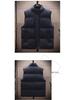 Men's Thickened Down Cotton Vest, Plus Size, Warm Gilet Jacket for Autumn/Winter 2025.