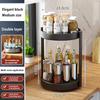 Scatola Porta Spezie Rotante a 360° per Frigorifero da Cucina Scaffale Artefatto Scaffale Spezie Scatola Organizzatrice per Gioielli