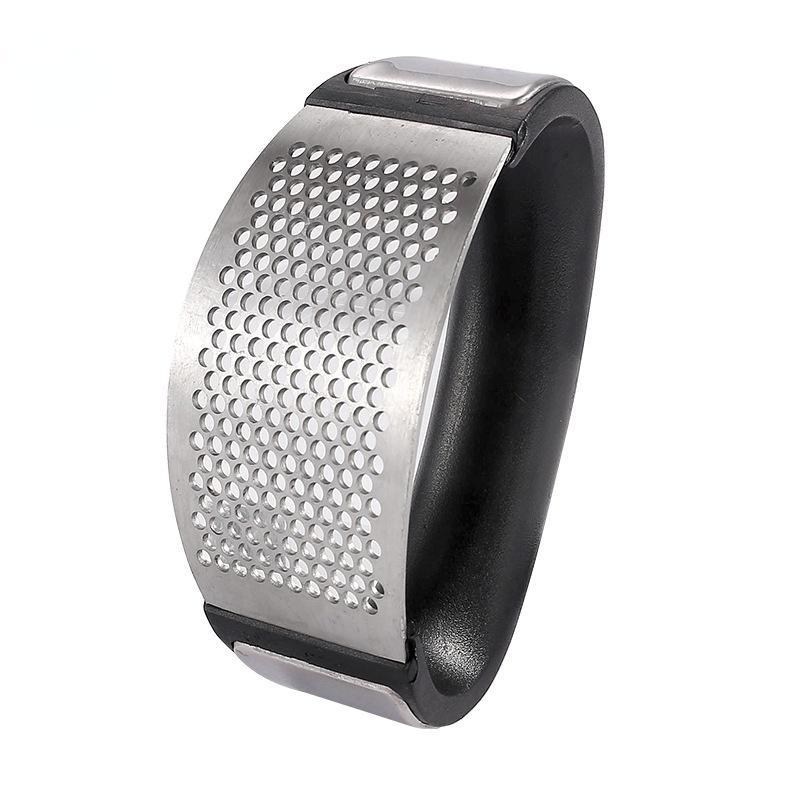 Manual Garlic Press With Handle Stainless Steel Garlic Crusher Garlic Crusher Squeezer Kitchen Squeezing Minced Garlic Tool