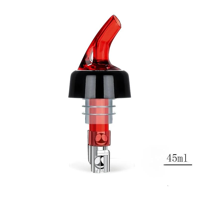 1.5oz/45ml Automatic Measured Bottle Pourer - Quick Shot Spirit Measure Pourer Drinks Wine Cocktail Dispenser Home Bar Tools