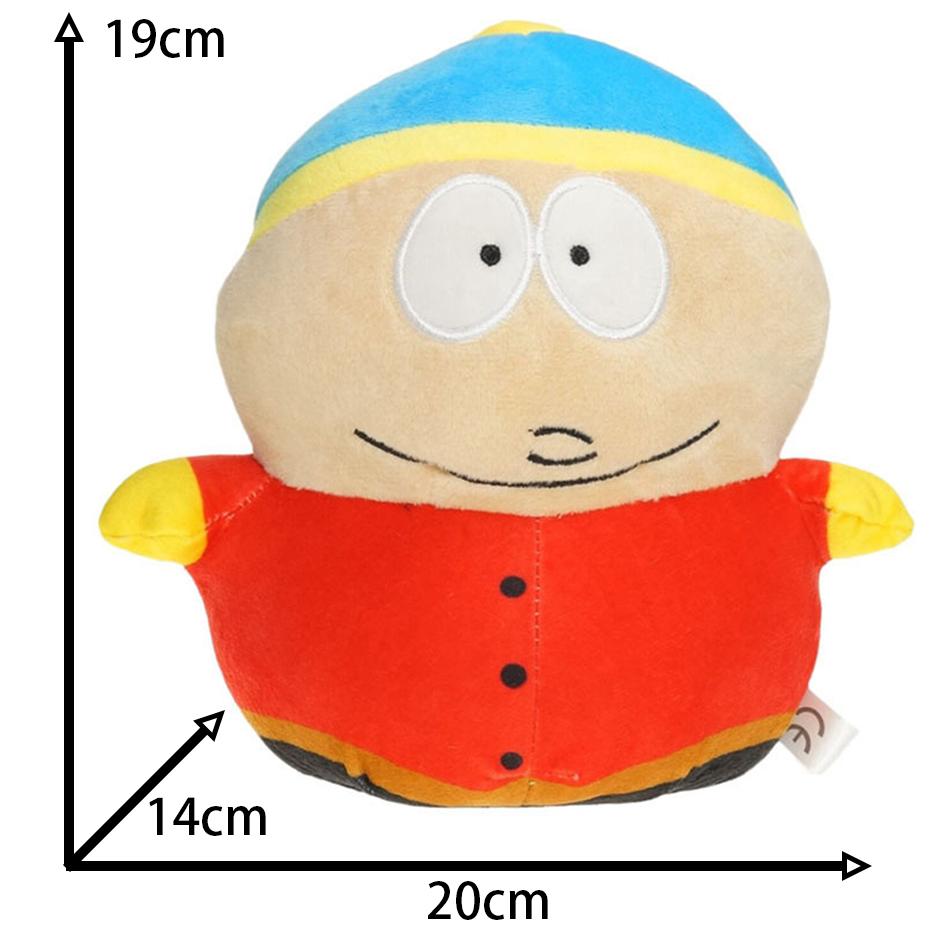 2025 Anime Cartoon South Park Character Cartman Stan Butters Plush Doll Boy Kid Stuffed Toy For Children Christmas Gifts pillow