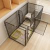 Indoor Dog Fence & Cage with Isolation Door for Medium & Large Dogs