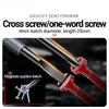 Multifunctional Electrician Test Screwdriver AC Non-contact Induction Test Pen Voltage Tester 70-600V Red Green Induction Lights