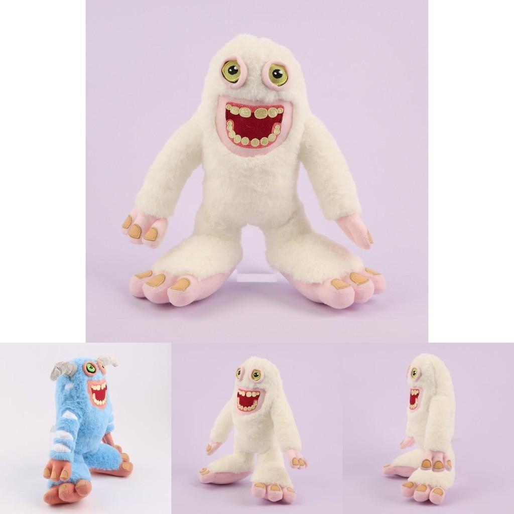 My Singing Monsters Plush Toy Blue White And Pink