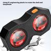 High Brightness Devil Eyes Bicycles Rear Light Programmable Bike Tail Lamp Dynamic LED Bicycles Tail Light Enduring