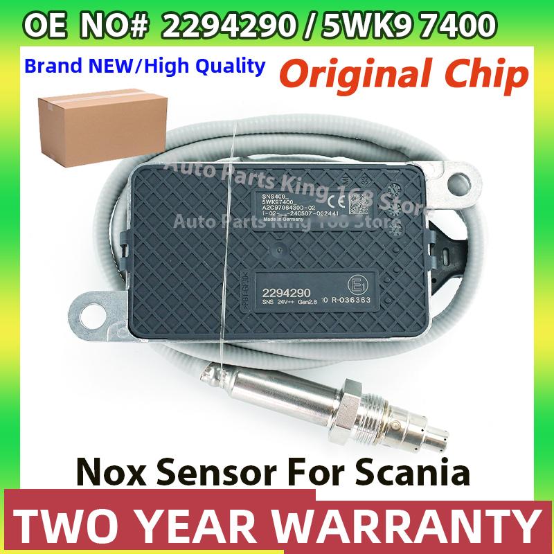 2294290 5WK97400 2064768 2247380 2296800 Original New Nitrogen Oxide NOx Sensor For Scania Euro6 Truck
