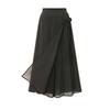 Spring and Summer Women's Clothing Casual Loose Chiffon Wide Leg Pants for Plump Girls