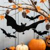 Gothic Style Bat Decorative Hanging Pendant PVC Flying Bat Wind Chime  Garden Porch