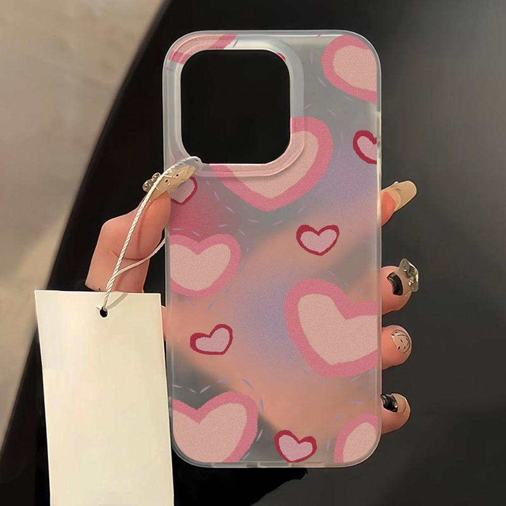 Soft TPU Matte Phone Case for iPhone 13 Funda iPhone 16 Pro Max 15 11 14 Plus 12 Mini 16promax 13promax Flower Transparent Cover