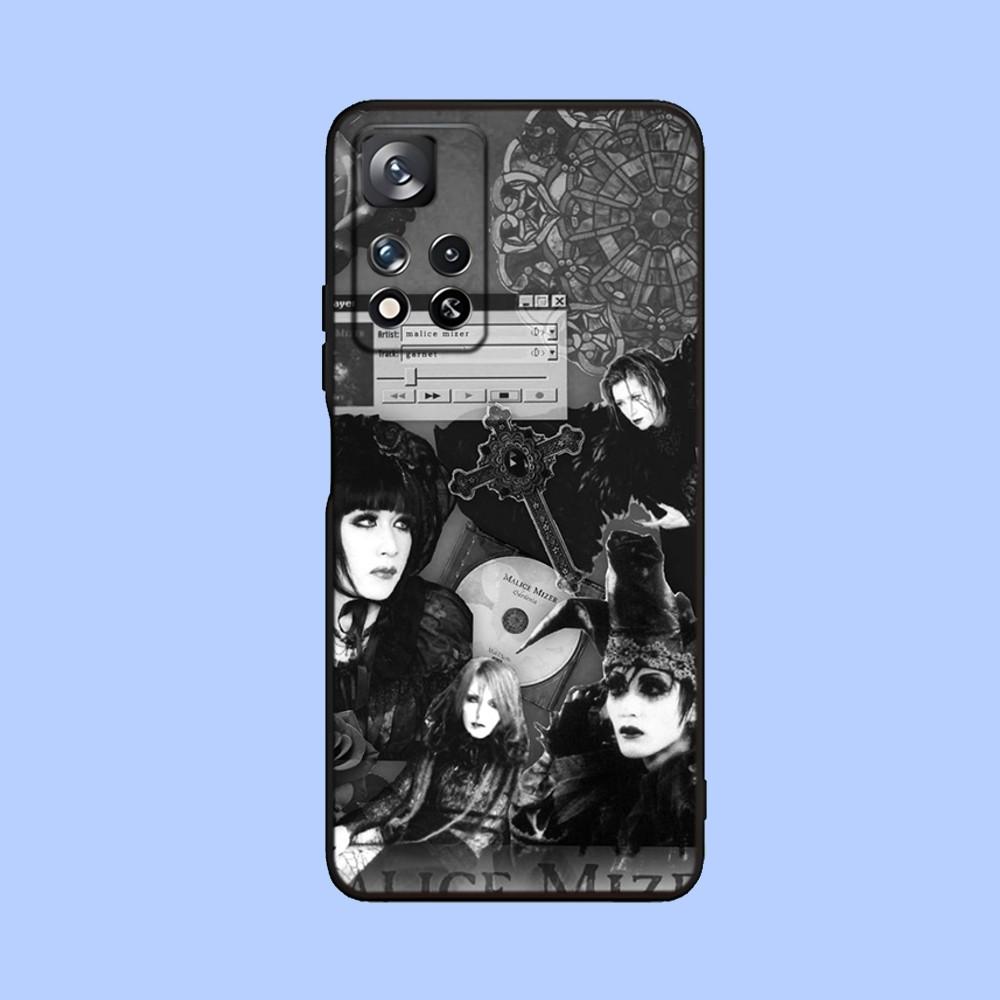 Malice Mizer Rockband Handyhülle Für Samsung Galaxy A13,A21s,A22,A31,A32,A52,A53,A71,A80,A91 Weiche Schwarze Hülle