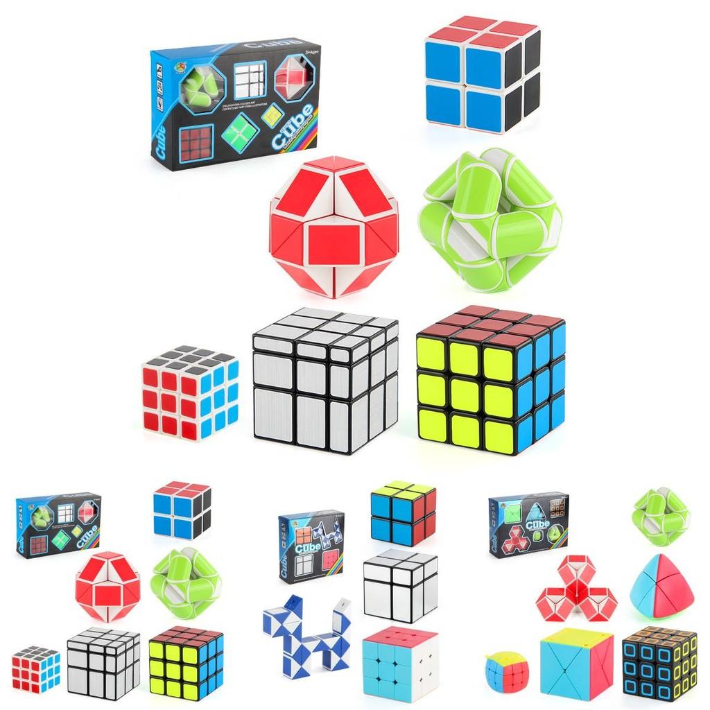 Unique Panxin Shaped Magic Cube Set With Colorful Three Layered Cubes For Brain Teasers