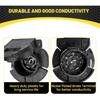 Oyviny OEM Style Replacement USCAR To RV 7 Way Trailer Plug Adapter, Twist Lock Design USCAR To 7-Way RV Blade Socket For Chevy, Ford, GMC And