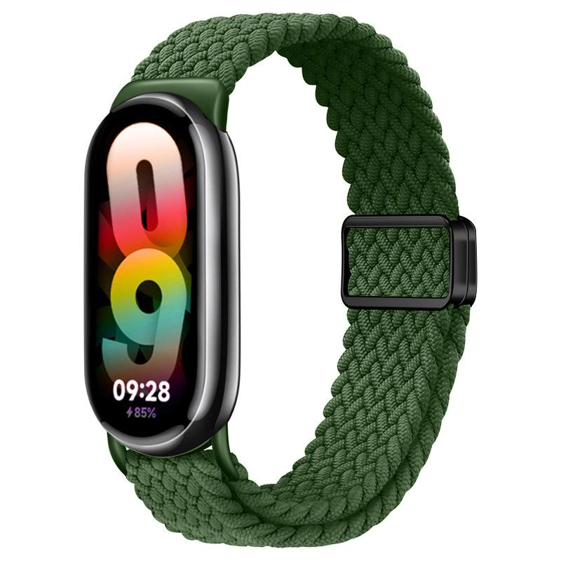 Horlogebanden voor Xiaomi Mi Band 10 9 8 NFC Vervangende riem accessoires magnetisch Gevlochten correa armband Miband 9 Miband 8 Band