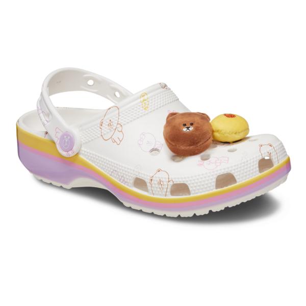 Crocs Unisex Line Friends Classic Clog 209480 100 Crocs Sandals Slippers Gibbitz Line Friends