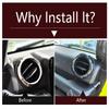 Steering Wheel Frame / Dashboard trument Screen Panel / Side Air AC Vent Cover Trim For Suzuki Jimny  - 2025 Accessories