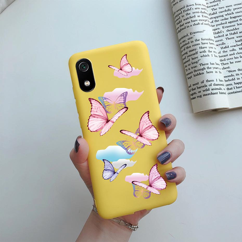 For Xiaomi Redmi 7A Case Daisy Sunflower Painted Soft Silicon Phone Back Cover Cases For Xiaomi Redmi 7A 7 A Redmi7A Case Fundas