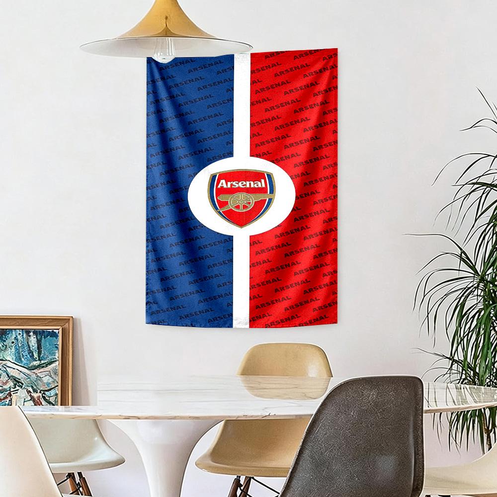 Love Arsenal Football Club Wall Decor Tapestry Art For Pet Memorial Birthdaywedding Party Backdrop Family Gift