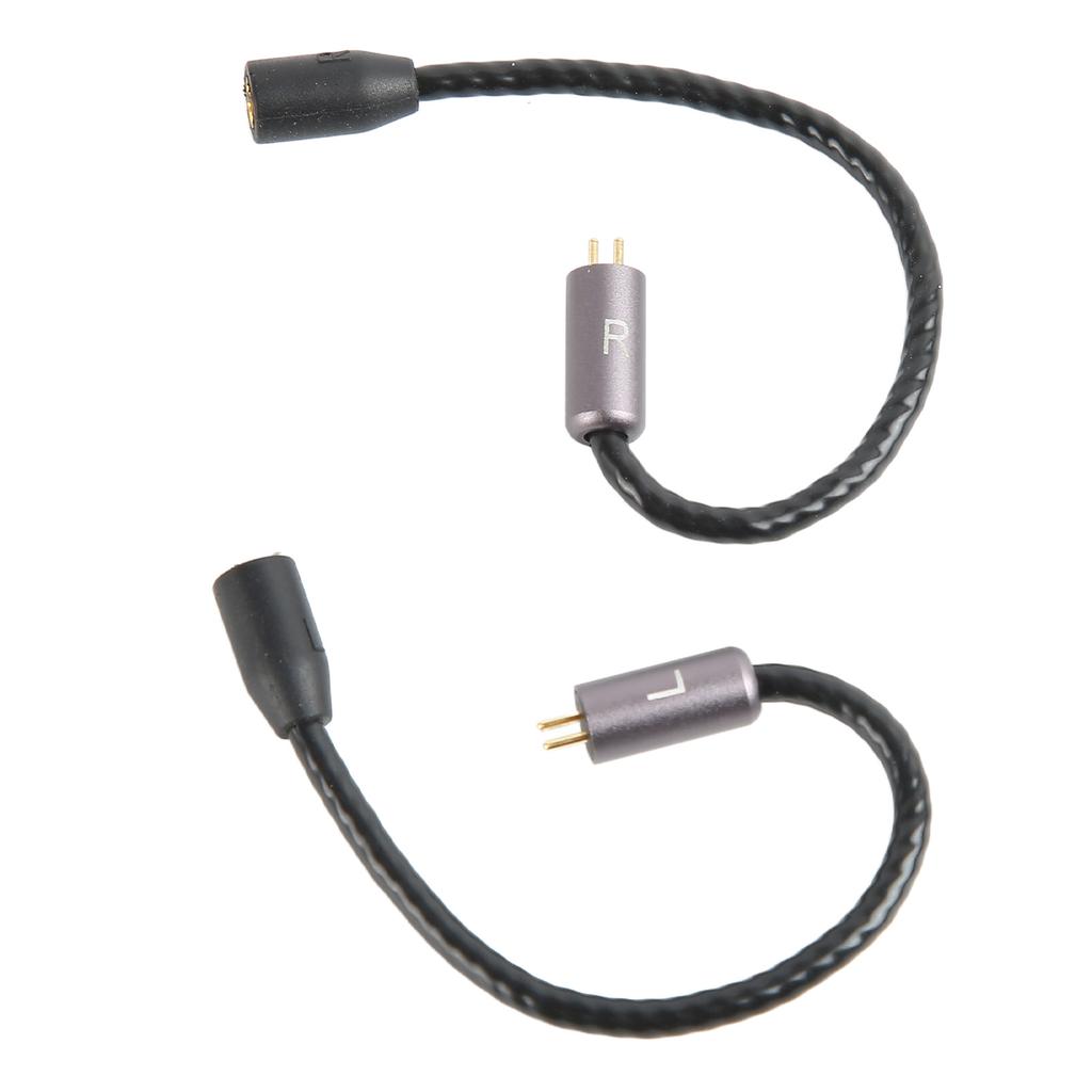 MMCX to 2 Pin 0.78mm Adapter Cable Plugging Unplugging Resistant Earphone Adapter Cable for AS10