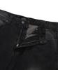 COVERNAT Semi-Wide Fit Carpenter Denim Pants Black