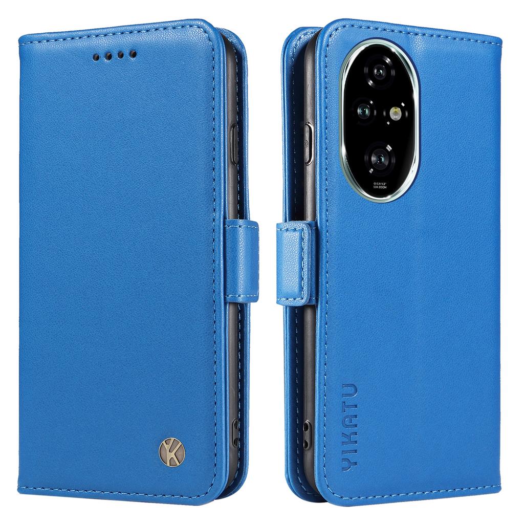 YIKATU YK-003 For Honor 200 Pro 5G Case PU Leather Phone Wallet Cover