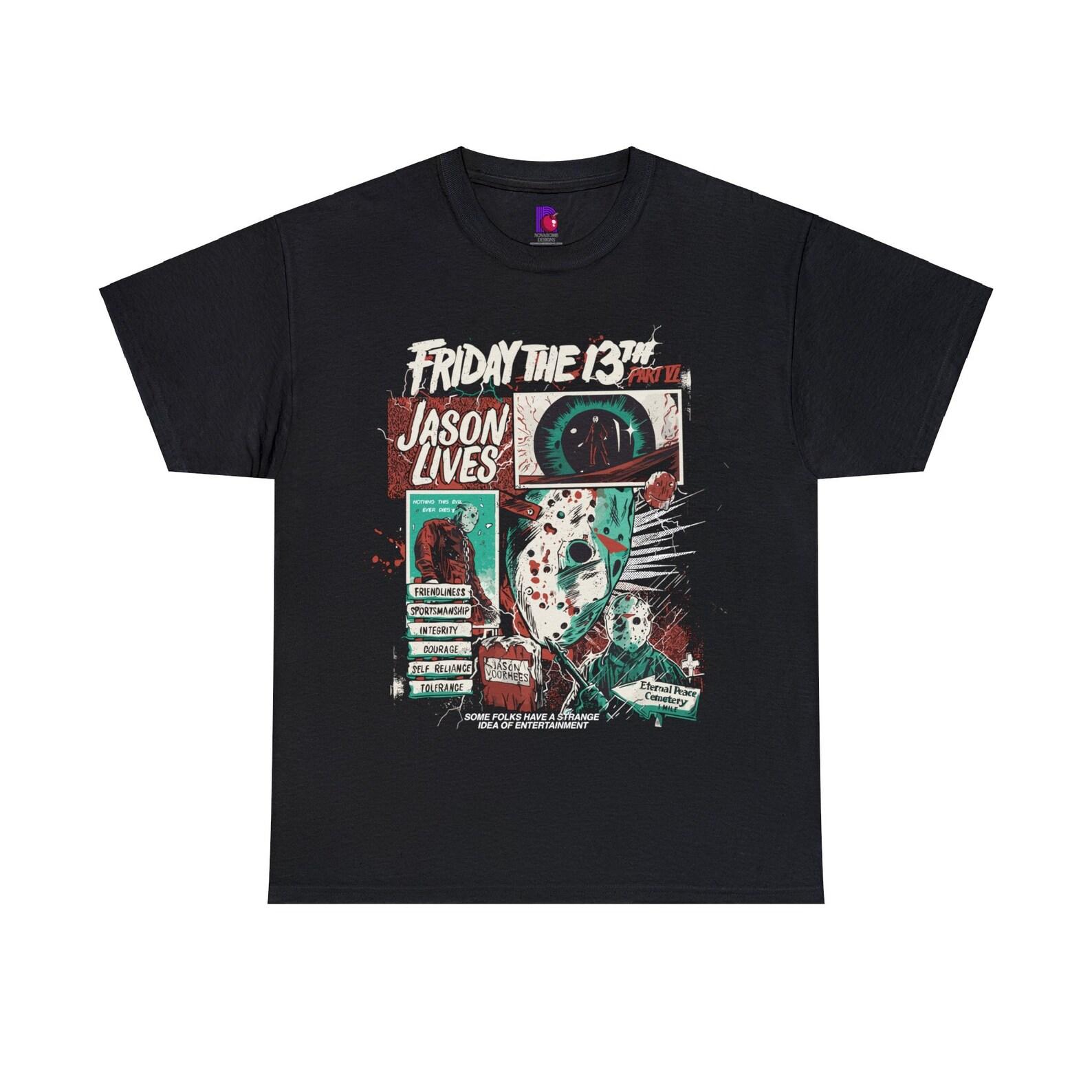 Jason Lives - Friday the 13th - Counselor Guidance Gildan 5000 Unisex Heavy Cotton Tee 100
