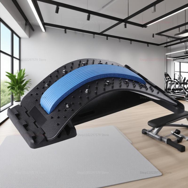 Lumbar Back Massage Muscle Relax Stretcher Posture Therapy Corrector Back Stretch Spine Stretcher Lumbar Support Pain Relief
