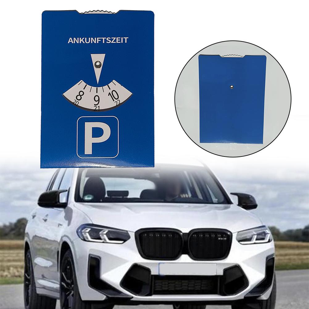 1ks Kartonový parkovací disk Pro auto Přátelský kartonový parkovací disk Pro auta Nákladní auta Díly Příslušenství Modrý