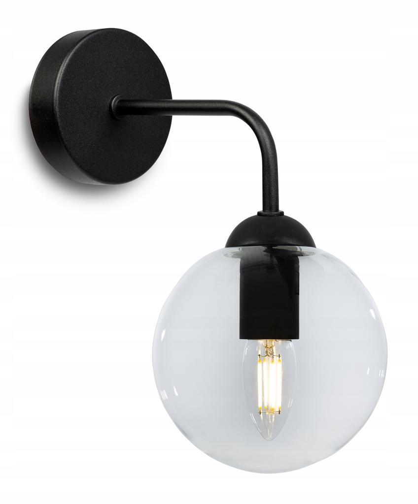 ELEGANT GLASS BALL WALL LAMP SELECTION LED