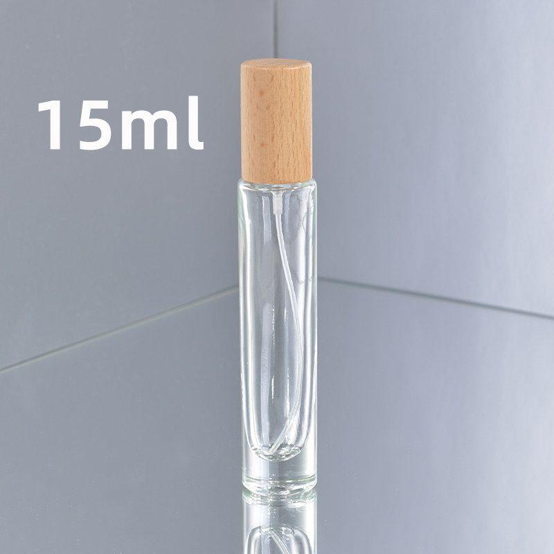 New Travel Portable Sample Wooden Lid Perfume Sub-Bottles