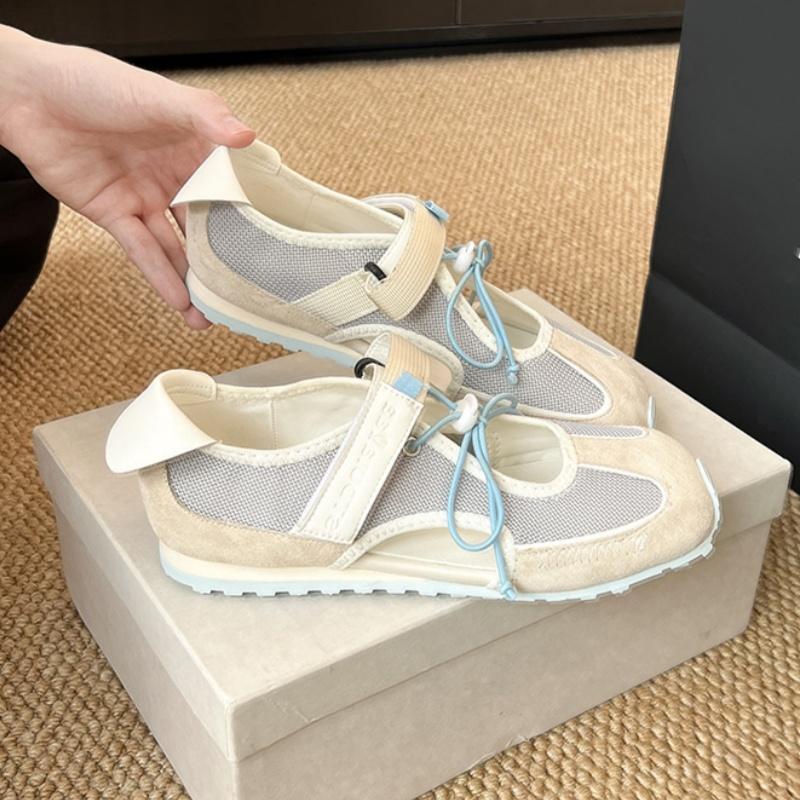Fashion Summer Running Shoes 2025 New Fashion Retro Casual Flats Sneakers Comfortable Soft Sports Sandals Walk Lady Shoes Mujer Zapatos