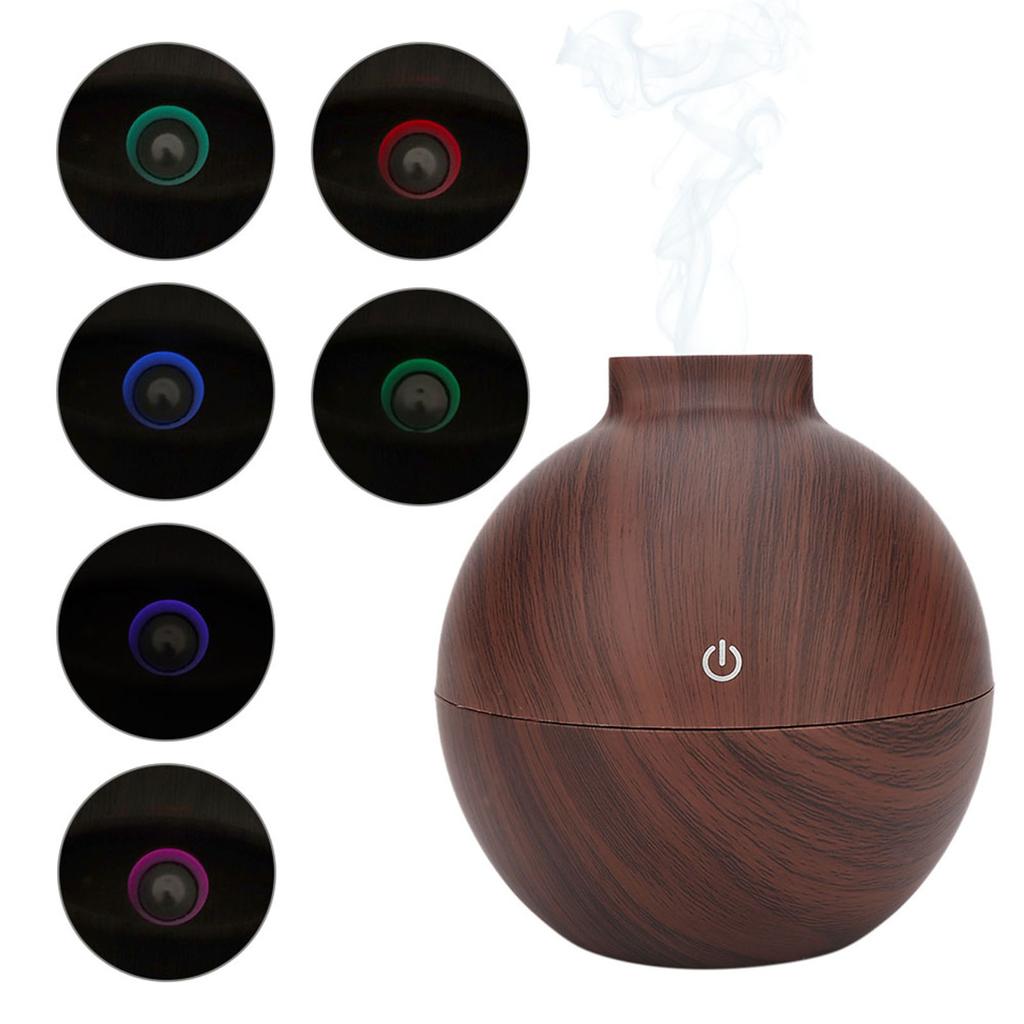 130ml USB LED   Essential Oil Diffuser   Desktop   Humidifier