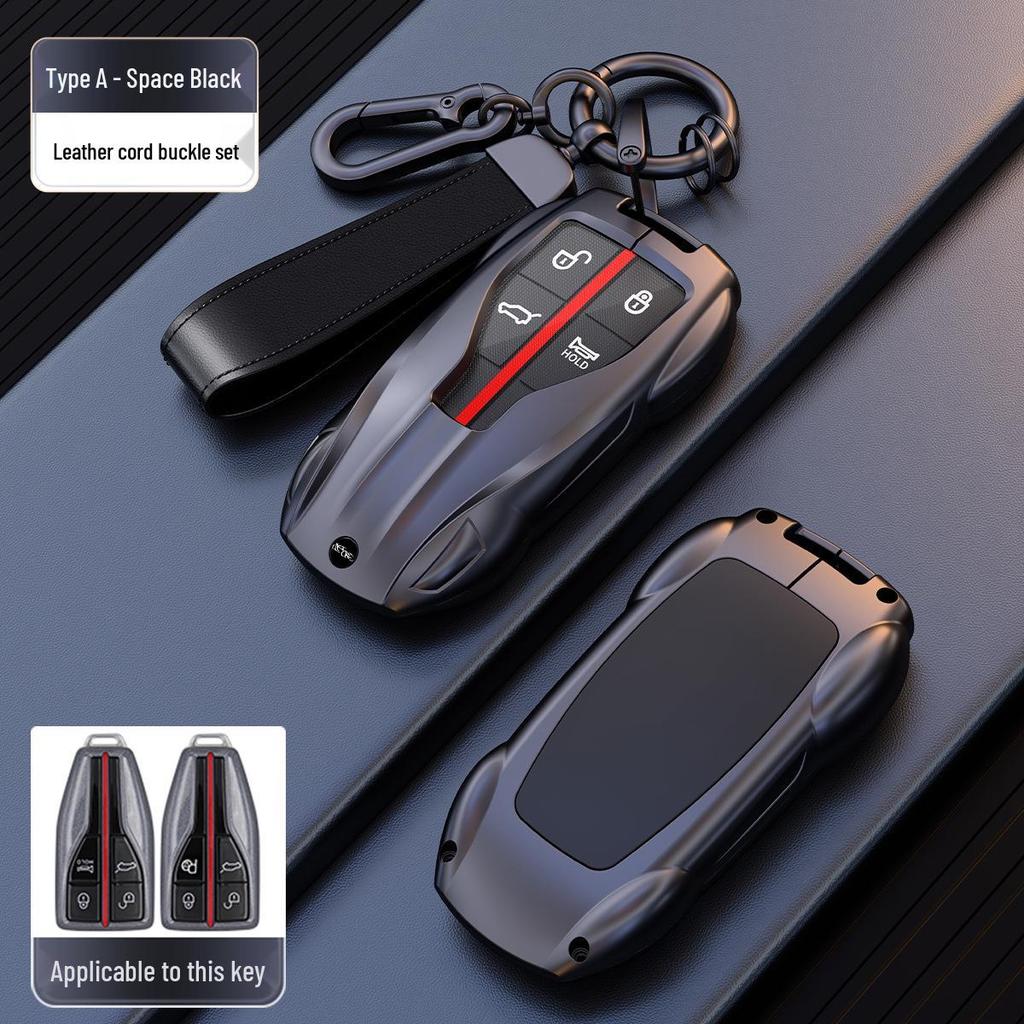Protective Key Case Cover for Hongqi H5, H7, HS5, HS7 Models