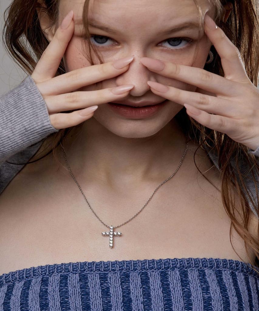 Anon Cross Necklace