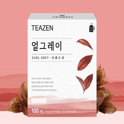 Teazen Earl Gray Tea Black Tea for Diet 1.6g X 100P