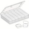 Bead Organizer Box,61pcs Bead Organizer Box Set, Clear Large Capacity Small Bead Organizers and Storage Plastic Cases with Label