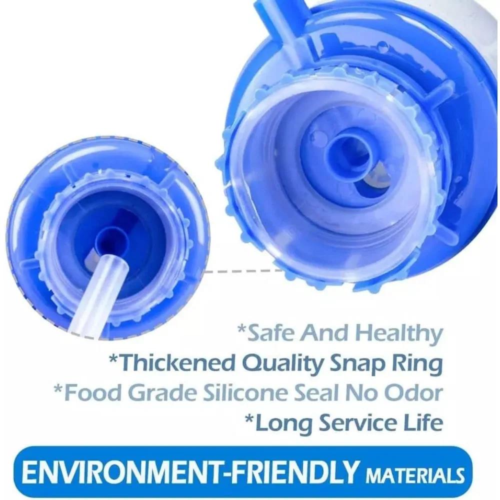 Water Bottles Pump Manual Hand Pressure Drinking Fountain Pressure Pump Water Press Pump With An Extra Short Tube Food Grade