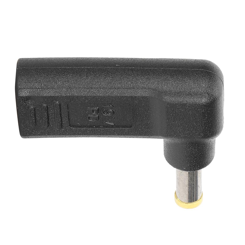 USB to DC Adapter Curved Head TypeC Female to Male 5.0x1.0mm Computer Accessories for Laptop
