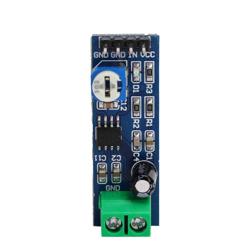 LM386 Power Amplifier Board 200 Times Gain Mono o Power Amplifier Module 5V-12V