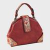 2025 Ethnic Chinese Embroidered Soft Leather Women's Crossbody Bag - New Stylish All-Match Handbag