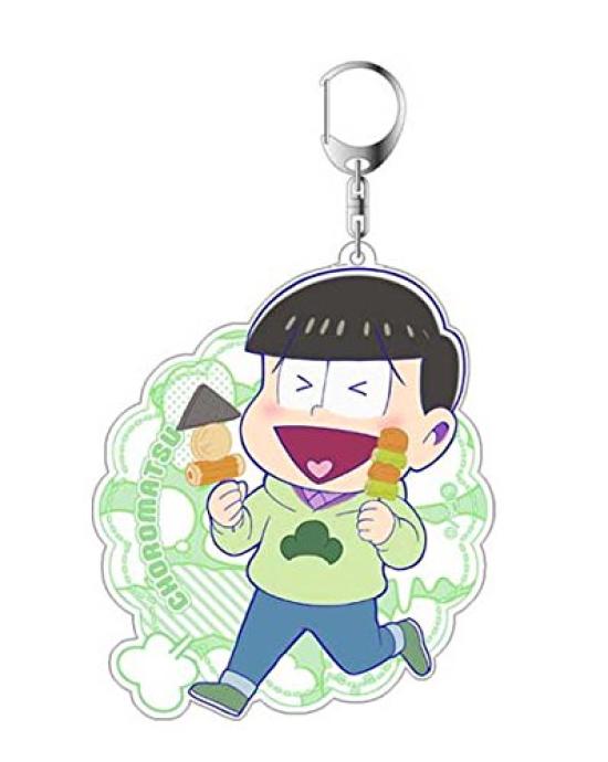 Original Illustration Munching Acrylic Keychain Choromatsu Osomatsu-san